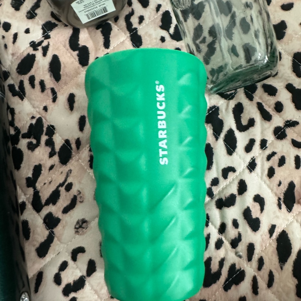 Starbucks Green Textured Tumbler